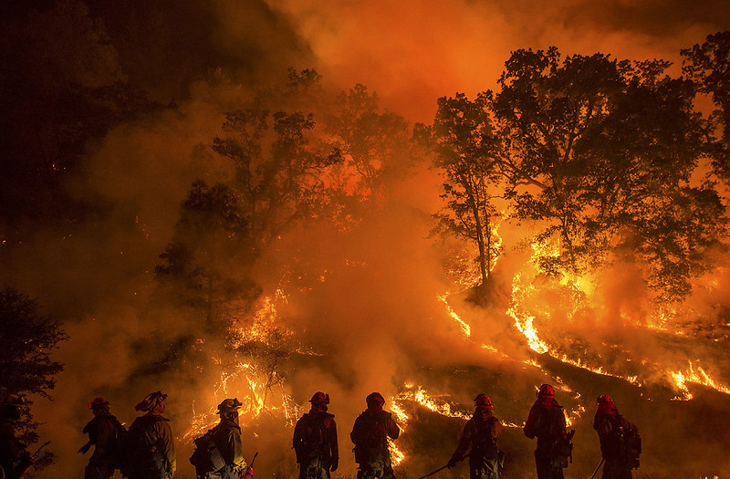 Wildfires in California in 2015