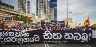 Demo in Sri Lanka