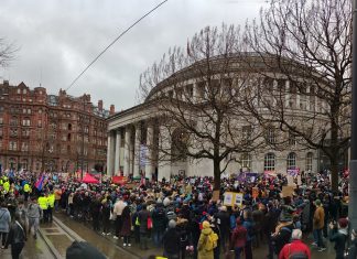 Manchester rally