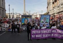 United Family and Friends march, October 2022