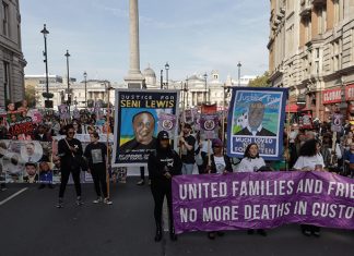 United Family and Friends march, October 2022
