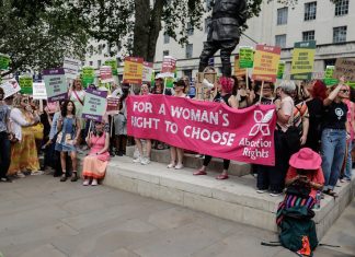 Abortion Rights protest, London 17th June 2023